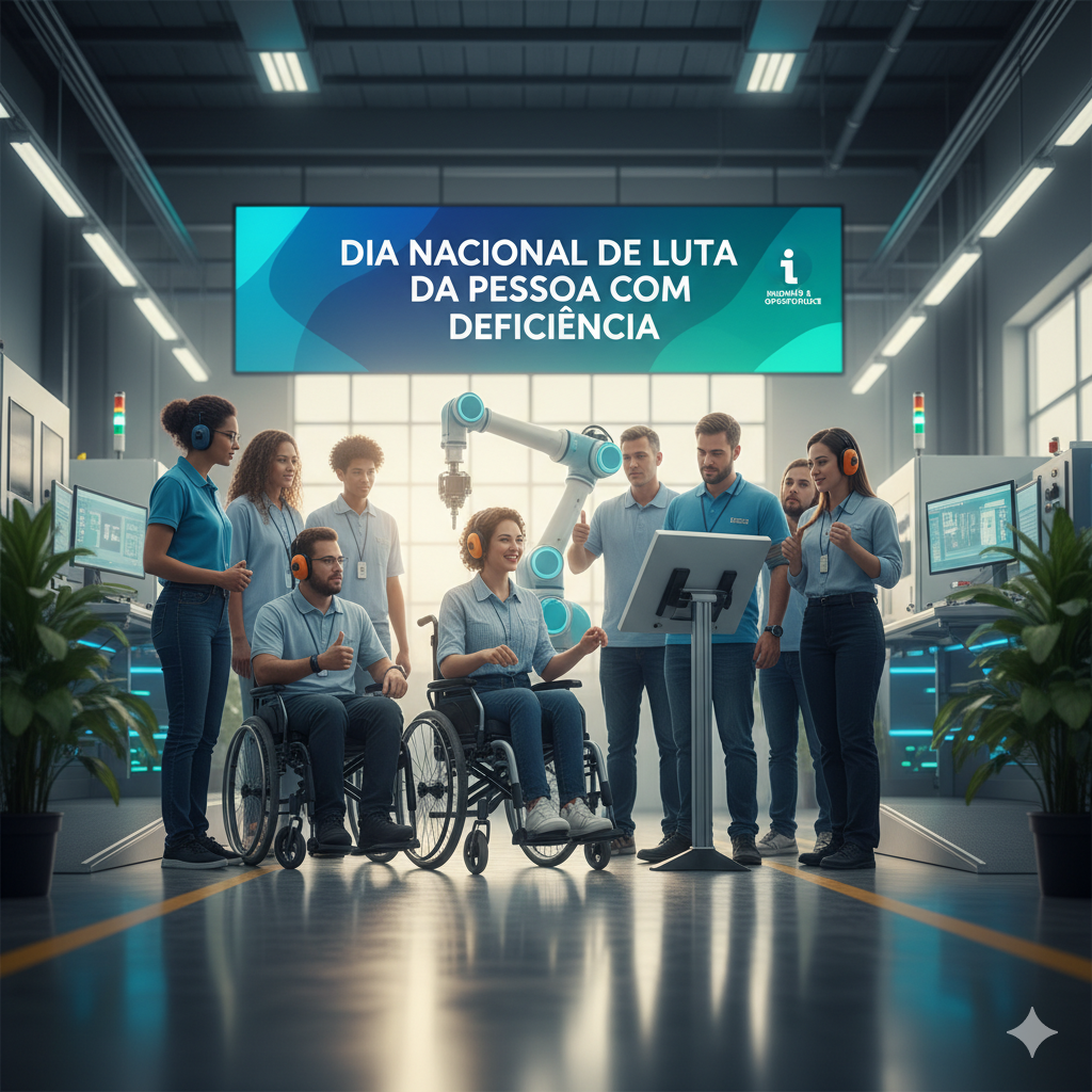 Dia da Pessoa com Deficiência, Inclusão no trabalho, Setor industrial, Diversidade, Lei de Cotas, Acessibilidade, Indústria 4.0, Mercado de trabalho, Responsabilidade social, Oportunidades de emprego